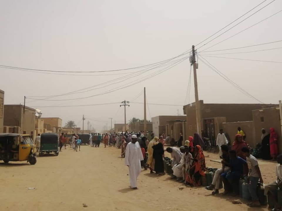 منفذ بيع غاز طبخ في عطبرة حي الإمتداد الشرقي