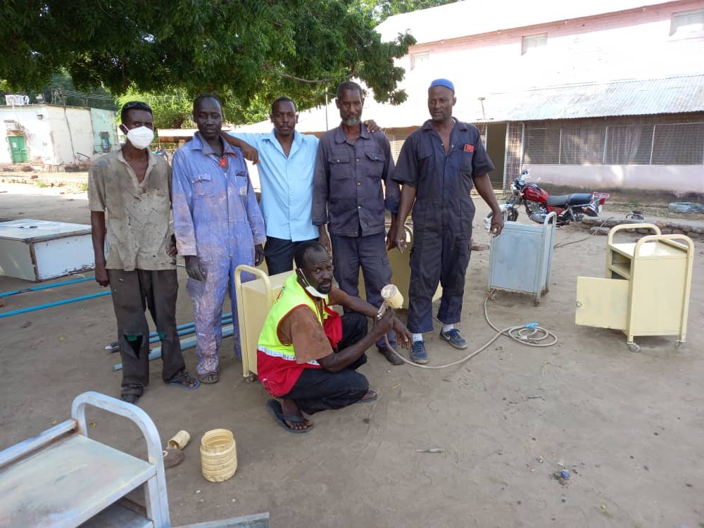 صيانة مستشفى الروصيرص