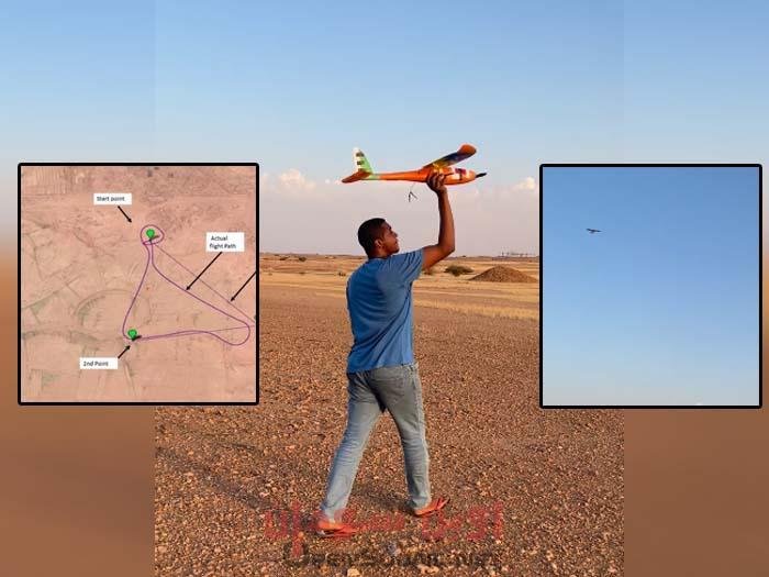 طائرة سودانية بلا طيار