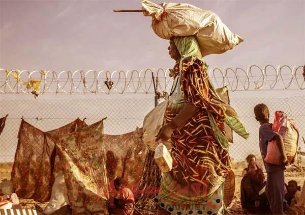 لاجئون سودانيون